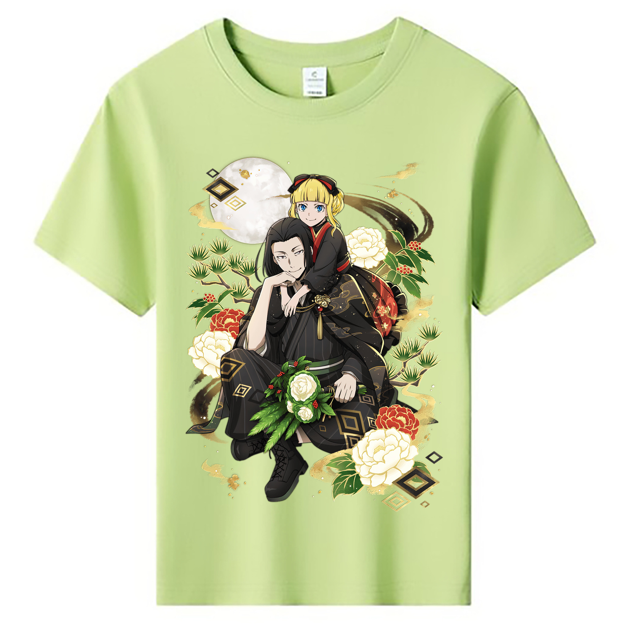 （画像用） 文豪ストレイドッグス Bungo Stray Dogs 綿100％キッズTシャツ（フロントプリント）